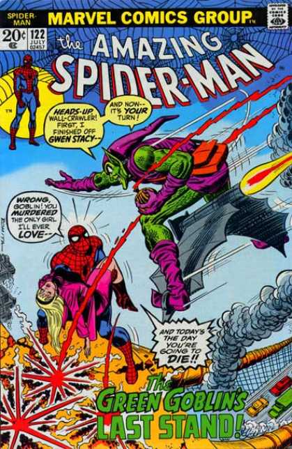 Amazing Spider-Man 122 - Spiderman - Green Goblin