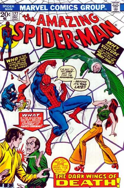 Amazing Spider-Man 127 - Vulture - Spiderman - Mary Jane