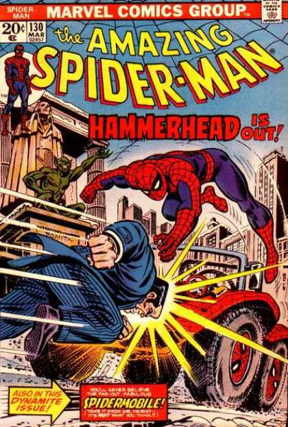 Amazing Spider-Man 130 - Hammerhead - Spidermobile