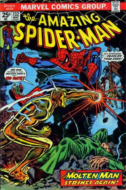 Amazing Spider-Man 132 - Molten Man