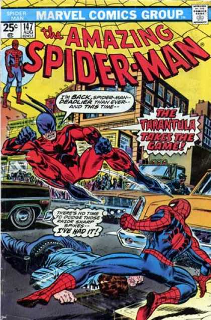 Amazing Spider-Man 147 - Tarantula - 147 - Web - Sewer - Taxi