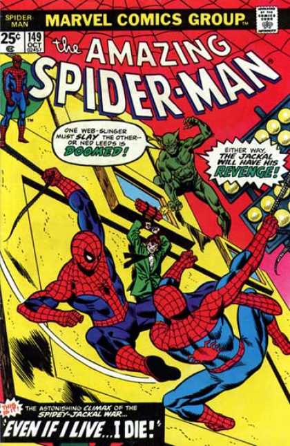 Amazing Spider-Man 149 - Clone - Jackal - Spiderman - Bomb - Even If I Live I Die