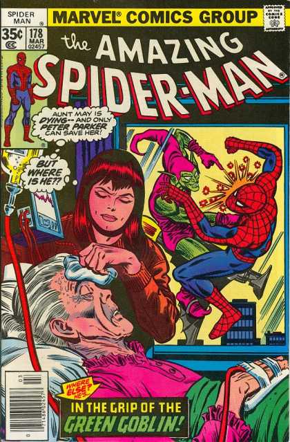 Amazing Spider-Man 178 - Mary Jane - Green Goblin - Joe Sinnott, Ross Andru