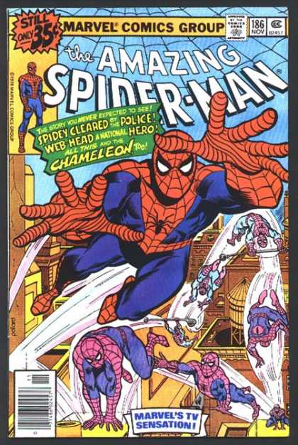 Amazing Spider-Man 186 - Chameleon - Water Tower