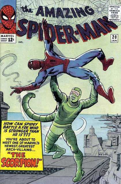 Amazing Spider-Man 20 - Scorpion - New York - Waterfront - Web