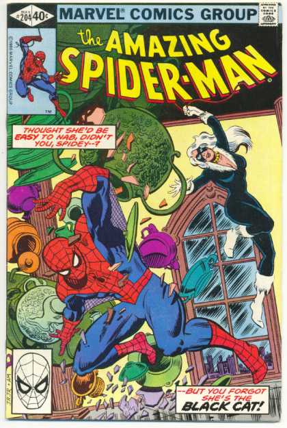 Amazing Spider-Man 204 - Black Cat - John Romita