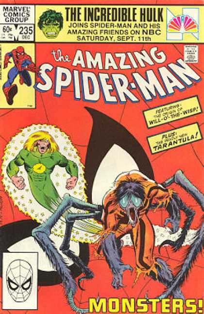 Amazing Spider-Man 235 - Tarantula - Will-o-the-wisp - Monsters - Incredible Hulk - Nbc Tie-in - John Romita