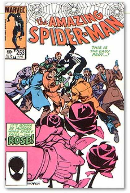 Amazing Spider-Man 253 - Rose - Spidey - Rick Leonardi