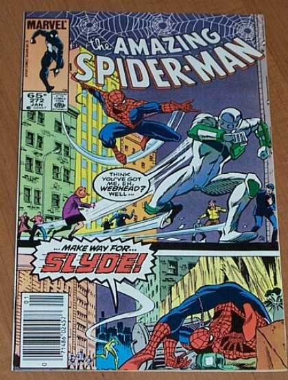 Amazing Spider-Man 272 - Slyde - Webhead - Spider-man - Web - Pursuit