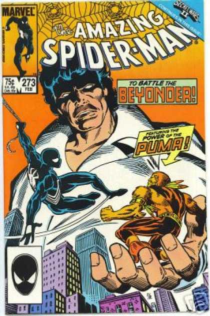 Amazing Spider-Man 273 - Puma - Beyonder - Web - Marvel - Superhero
