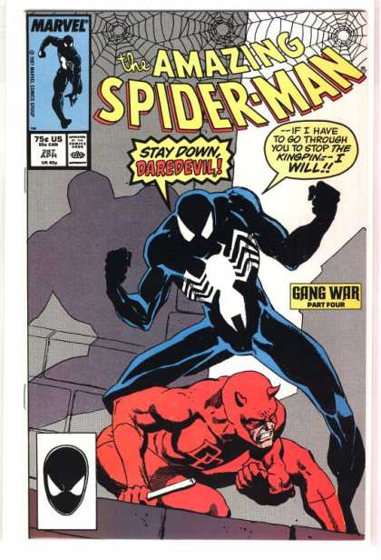 Amazing Spider-Man 287 - Daredevil - Gang War - Spiderman - Kingpin - Marvel