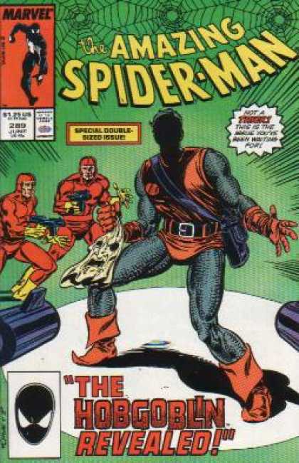 Amazing Spider-Man 289 - Hobgoblin - Guns - Mask
