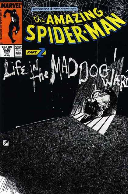 Amazing Spider-Man 295 - Straight Jacket - Prison - Spiderman - The Amazing Spider-man Part 2 - Life In The Maddog Ward - Bill Sienkiewicz