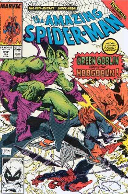 Amazing Spider-Man 312 - Green Goblin - Hobgoblin - Spiderman - Web - Todd McFarlane