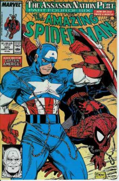 Amazing Spider-Man 323 - Captain America - Todd McFarlane