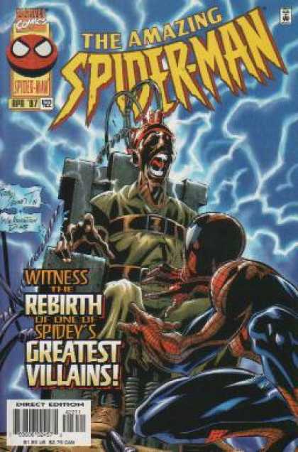 Amazing Spider-Man 422 - Two Man - Spider Man - Lighting - Space - Killing Man