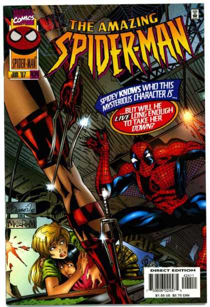 Amazing Spider-Man 424 - Elektra - Spiderman