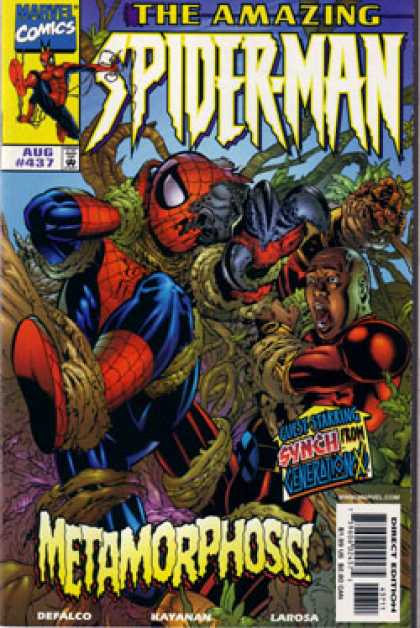 Amazing Spider-Man 437 - Metamorphosis - Spider-man - Synch - Generation X - Marvel - Bud LaRosa