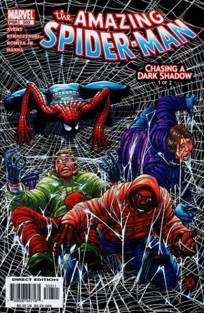 Amazing Spider-Man 503 - Web - Avery - Straczynski - Romita Jr - Hanna - John Romita