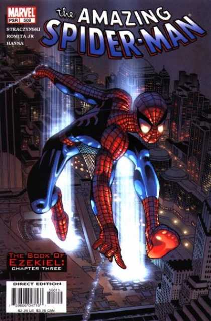 Amazing Spider-Man 508 - Straczynski - Romita Jr - City Scape - Spider Man - The Book Of Ezekiel Chapter Three - John Romita