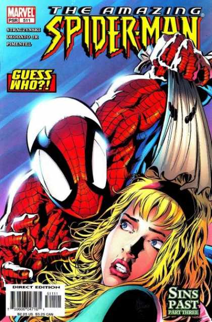 Amazing Spider-Man 511 - Guess Who - Gwen Stacy - Blonde - Girl - Marvel - Deodato Fiho