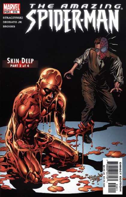 Amazing Spider-Man 516 - Spiderman - Melting - Skin Deep Part 2 Of 4 - Melting Skin - Straczynski - Deodato Fiho