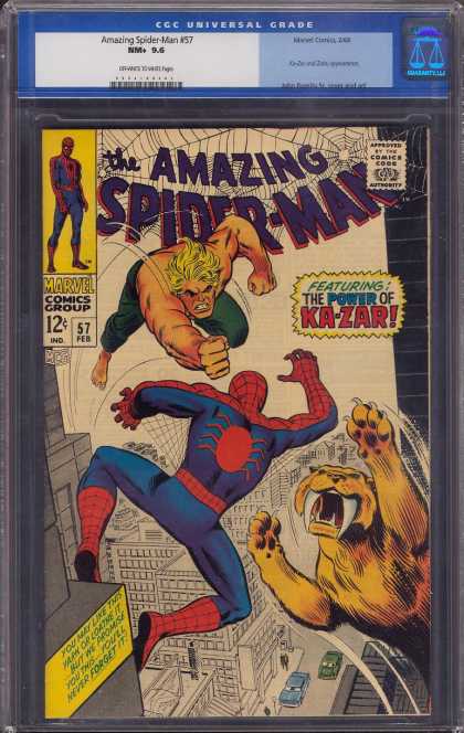 Amazing Spider-Man 57 - Spiderman - Ka-zar