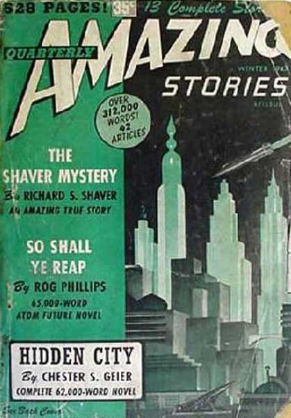 Amazing Stories Quarterly - Winter 1947