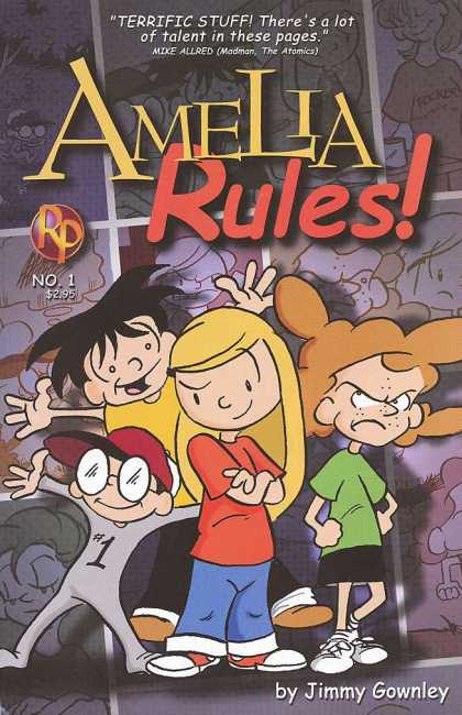 Amelia Rules 1 - No 1 - Kids - Red Cap - Eye Glasses - Girl