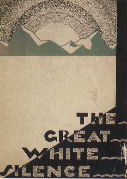 American Book Jackets - The Great White Silence