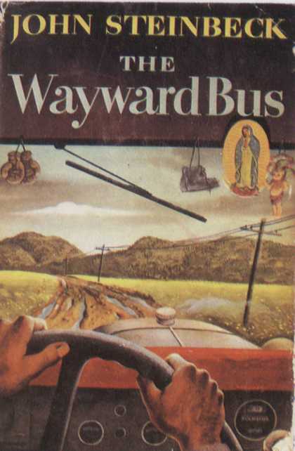 American Book Jackets - The Wayward Bus