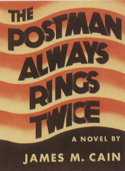American Book Jackets - The Postman Always Rings Twice