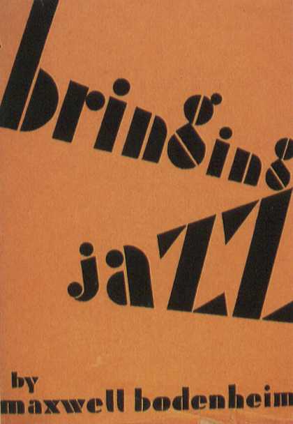 American Book Jackets - Bringing Jazz