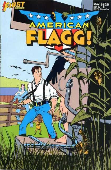 American Flagg 40 - First Comics - May - No 40 - 125 - Farm