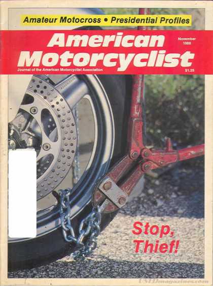 American Motorcyclist - November 1988