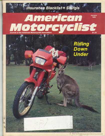 American Motorcyclist - January 1989