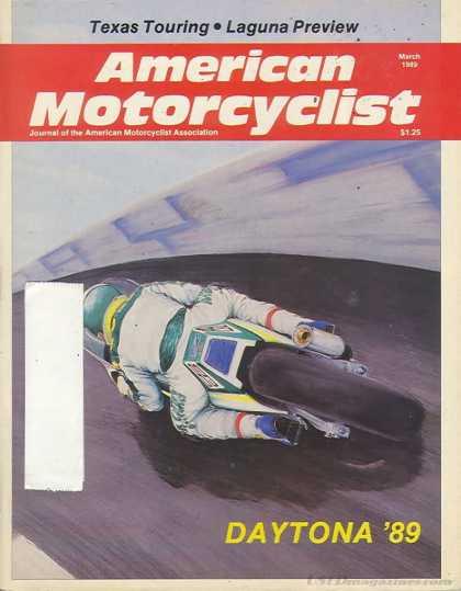 American Motorcyclist - March 1989