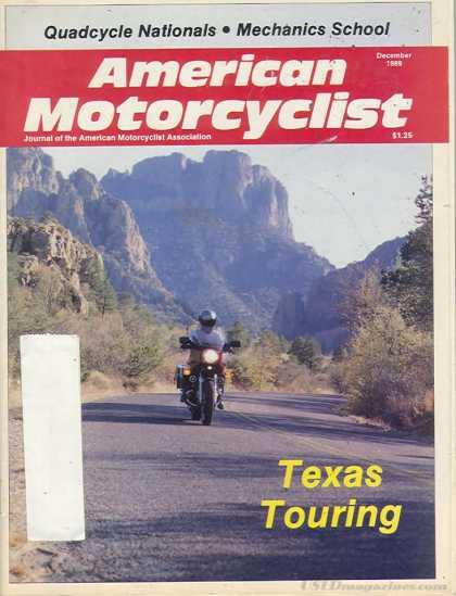 American Motorcyclist - December 1989