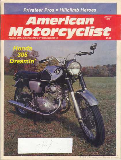 American Motorcyclist - January 1990