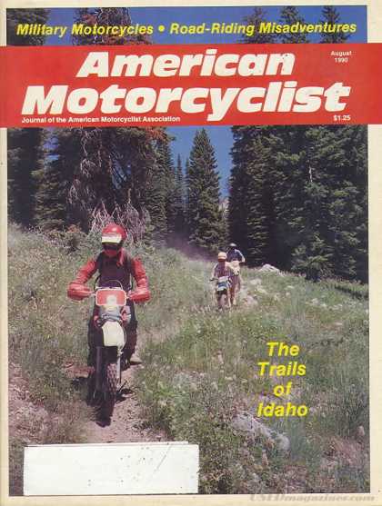 American Motorcyclist - August 1990