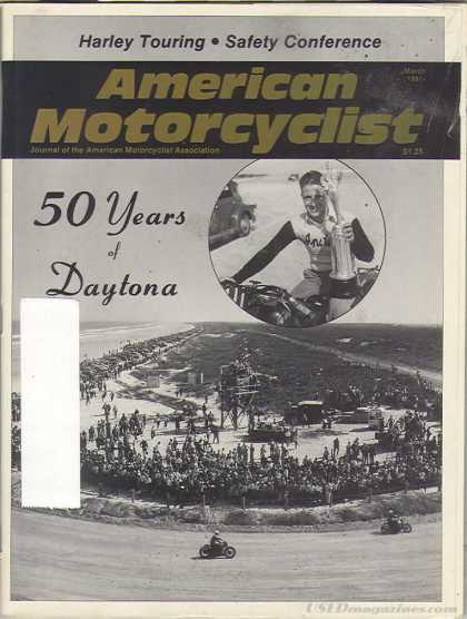 American Motorcyclist - March 1991