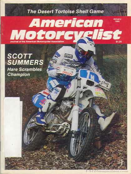 American Motorcyclist - January 1992