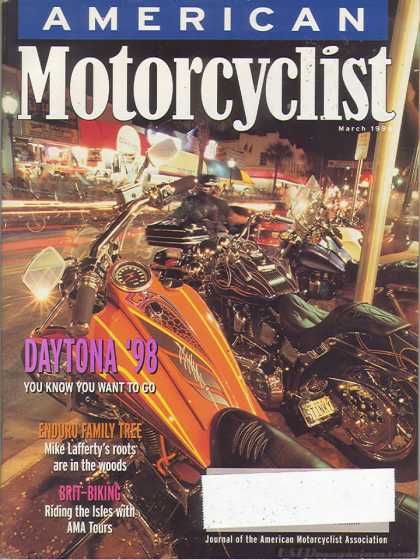 American Motorcyclist - March 1998