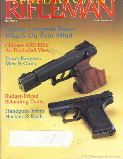 American Rifleman - May 1988