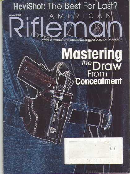 American Rifleman - January 2003