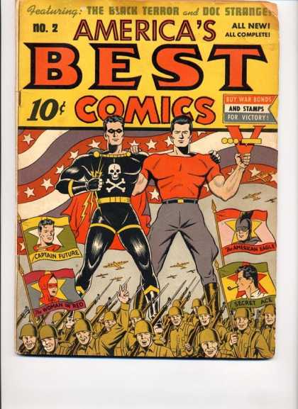 America's Best Comics 2 - No 2 - The Black Terror - Doc Strange - Soldiers - Flag
