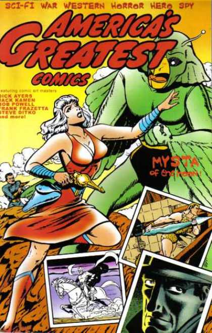 America's Greatest Comics 2 - Sci-fi - War - Western - Horror - Woman