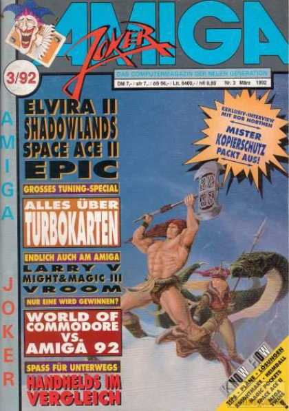Amiga Joker - 3/1992