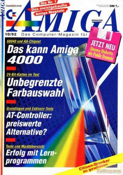 Amiga Magazin - 10/1992