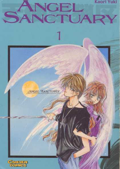 Angel Sanctuary 1 - Kaori Yuki - Sword - Sun - Carlsen Comics - Man